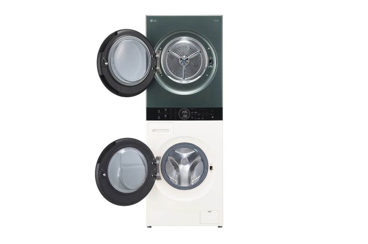 LG WashTower WT1410NHEG ซัก 14 กก. / อบ 10 กก.